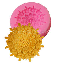 Flower Anemone Silicone Fondant Actinian Soap 3D Cake Mold Cupcake Jelly Candy Chocolate Decoration Baking Tool FQ3265 2024 - buy cheap