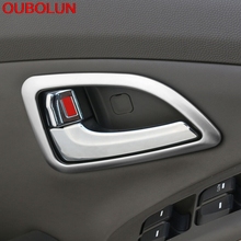Styling Accessories Fit For HYUNDAI IX35 2010 - 2013 2014 ABS Chrome Interior Trim Door Handle Bowl Decoration Cover Trims 2024 - buy cheap
