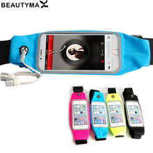 Waterproof Running Waist Bag case for iPhone 5S 6 6S 6plus Touch Screen Workout Belt 5.5 inch Pouch Mobile Phone Cover 2024 - buy cheap