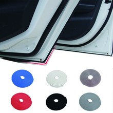 Car Accessories Door Sealing Trip Rubber Door Adhesive Seal Car-Styling Rubber Sealing Strips Windproof Door Strip Moulding 2024 - buy cheap