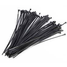 JETTING-bridas de plástico de nailon para cables, envoltura de plástico de 100mm, color negro, venta al por mayor, 100 unidades/paquete 2024 - compra barato
