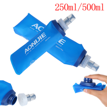 NEW 2019 TPU Folding 250ml 500ml Soft Flask Folding Collapsible Water Bottle Free For Running Camping Hiking 2024 - buy cheap