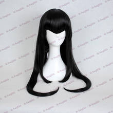 Free shipping Kill LA Kill Satsuki Kiryuin Long Black Anime Cosplay Wig CC174 Gift +a wig cap 2024 - buy cheap