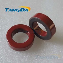 Tangda Iron powder cores T141-2 OD*ID*HT 36*22*10.5 mm 9.5nH/N2 10uo Iron dust core Ferrite Toroid Core Coating Red gray 2024 - buy cheap