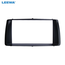 LEEWA-Marco de salpicadero de coche, adaptador embellecedor para Panel de salpicadero, Radio para Toyota Corrolla 2001-2006, Audio, 2Din, cara, marco de Panel, # CA4873 2024 - compra barato