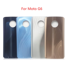 Para motorola moto g6 vidro traseira da bateria capa traseira porta habitação substituição reparação peças de reposição para motorola moto g6 2024 - compre barato