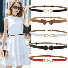 Fashion woman waist belt thin Adjust belts Slimming belts for dress women red luxury female casual leather belt riem waistbands 2024 - buy cheap