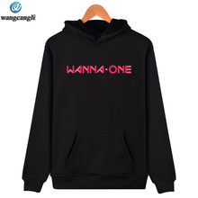 Kpop Korean New Boy Band WANNA ONE Hoodie Fashion Clothing Wanna One Clothes Men Women Hoodies Sweatshirt Harajuku Jacket Coat 2024 - buy cheap