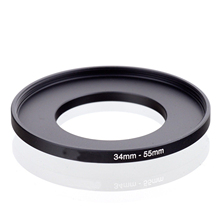 Camera lens 34-55mm 34mm -52mm Stepping Step Up Filter Ring Adapter 34-55 UV CPL Ring 2024 - buy cheap