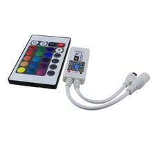 Controle wifi para smartphone rgb led, controlador mágico com 16 milhões de cores rgb led 9-12v