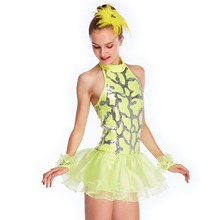 Балетная пачка без рукавов, танцевальная одежда, костюм гавайской девушки для бальных танцев 2024 - купить недорого