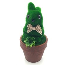 Artificial Grass Rabbit Emulate Bonsai Simulation Decorative Artificial Flowers Fake Green Pot Plants Ornaments Home Decor Gifts 2024 - buy cheap