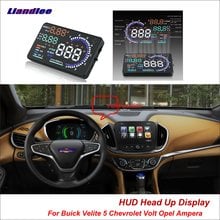 Liandlee Car HUD Head Up Display For Buick Velite 5 For Chevrolet Volt For Opel Ampera 2015-2018 Safe Driving Screen OBD 2024 - buy cheap