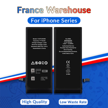 Batería de alta calidad para iPhone 5, 5S, SE, 5C, 6, 6Plus, 6S, 6splus, 7, 7plus, 8plus, X, envío gratis, almacén de Francia 2024 - compra barato