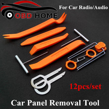 Portable Auto Car Radio Panel Door Clip Panel Trim Dash Audio Removal Installer Pry Repair Tools 12pcs Car Panel Removal Tool 2024 - buy cheap