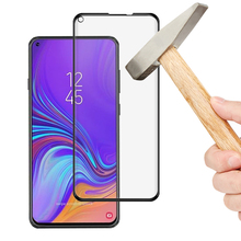 Cubierta completa de pegamento de vidrio templado para Samsung Galaxy A8S Protector de pantalla película protectora para vidrio SM-G8870 G8870 2024 - compra barato