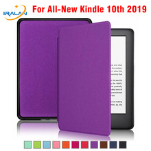 Чехол-книжка из искусственной кожи для Amazon, полностью Новый Kindle, 2019, 6 дюймов, для Kindle 10th generation, 2019, Магнитный чехол для электронной книги + стилус 2024 - купить недорого
