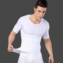 2019 Men's tight-fitting vest Shapes Compressive Abdomen Shrinks Compressing Body Abdominal Fat Body Styles Men's Tights 2024 - buy cheap