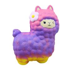 Cute Squishy Toys Stress Reliever Cartoon Alpaca Squishies Slow Rising Jumbo Scented Sheep Antistress 30S8329 drop shipping 2024 - buy cheap