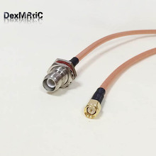 RF coaxial cable RG142 SMA Male Plug Switch RP-TNC Female Jack (male pin) pigtail adapter 50CM 20" low loss 2024 - buy cheap