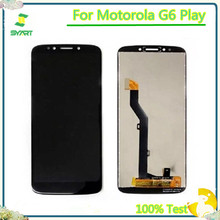 5.7-дюймовый G6 play ЖК-дисплей кодирующий преобразователь сенсорного экрана в сборе запасные части + инструменты для Motorola G6 Play XT1922 2024 - купить недорого