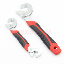 High Quality 2pcs Adjustable Wrench Portable Adjustable Quick Snap And Grip Wrench Universal Wrench Set Hand Repair Tools 2024 - buy cheap