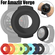 Для Huami Amazfit Verge Смарт-часы мягкая ТПУ Защита силиконовый Полный чехол смарт-часы аксессуары на замену 2024 - купить недорого