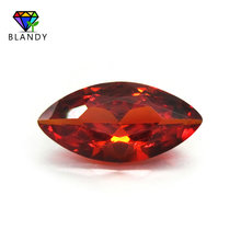 1.5x3~10x20mm Marquise Shape Garnet 5A Cubic Zirconia Stone Synthetic Gems CZ stone For Sale 2024 - buy cheap