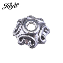 JUYA Metal Filigree Flower Bead Caps 6.8mm 100pcs/lot Diy Necklace Bracelet Findings End Caps for Jewelry Making AC0062 2024 - buy cheap