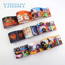 YJHSMY I-19720-1656,38mm,10yards Halloween series Cartoon grosgrain ribbons,bow cap accessories and decorations,DIY materials 2024 - buy cheap