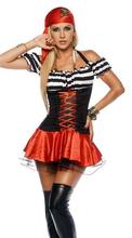 Disfraz de pirata del Caribe ML5229 para adultos, disfraz de Halloween, envío gratuito con DHL 2024 - compra barato