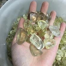 Natural Polished Gemstone crystal stones citrine quartz crystal Tumbled stones for Reiki 2024 - buy cheap
