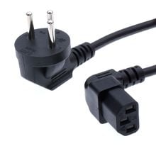 Israel SI-32 3 pin Plug  to C13 Female PDU Angle Power Cables,IEC C13 angle adapter,Power cord angle adapter 2024 - buy cheap