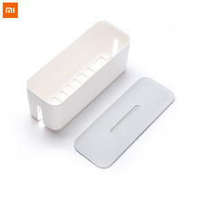 Authentic xiaomi Power Cord Socket Storage Box Dust insulation Cooling Hole Strip Plug Base Finishing Tying Box Home 2024 - buy cheap