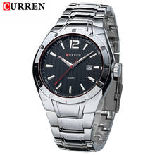 CURREN Fashion Business Quartz Watch Display Date Full Steel Sports Waterproof Wristwatch Hot Sale Saat Clock reloj hombre 2024 - buy cheap