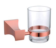 Бесплатная доставка, розовое золото, квадратный дизайн, держатель для стакана 2024 - купить недорого