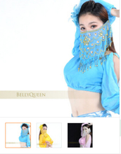 Egypt Belly dance veil indian dance props supplies phoeni veil chiffon material 9 multiple colors 2024 - buy cheap