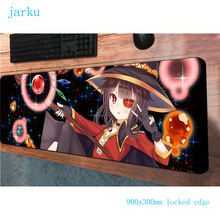 megumin pad mouse Professional computer gamer mouse pad 900x300x3mm padmouse Domineering mousepad ergonomic gadget office mats 2024 - buy cheap