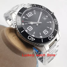 40mm no logo black dial Luminous saphire glass;black Ceramic Bezel Automatic movement men's watch-BA86 2024 - buy cheap