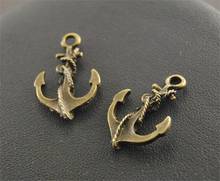 10pcs/lot Vintage Bronze Metal Anchor Pendants Jewelry Findings,Pendant Necklace Handmade Charms Pendants Jewelry Findings A96 2024 - buy cheap