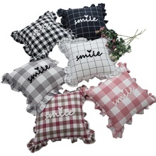 INS Style Washed Cotton Pillow Contains Inner Pillow Home Decoration Products Sofa Car Chair Pillow 2024 - buy cheap