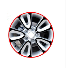 Llanta de rueda de estilo de coche, pegatina reflectante para Toyota Camry Corolla RAV4 Yaris Highlander Land Cruiser PRADO Vios Vitz Reiz 2024 - compra barato