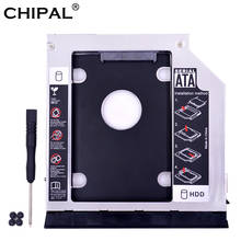 CHIPAL мм 3,0 мм SATA 9,5 2nd HDD Caddy с эжектором двойной светодио дный светодиодный свет для Dell Latitude E6320 E6420 E6520 E6330 E6430 E6530 CD-ROM 2024 - купить недорого