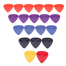 Alice AP-G-púas de guitarra de nailon, accesorios para guitarra, 20 unidades, 0,71mm 2024 - compra barato