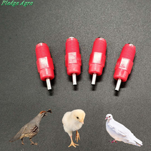 100pcs nipple drinkers  poultry for automatic ball type poultry hanging chicken waterer chickens waterers drinking line birds 2024 - buy cheap
