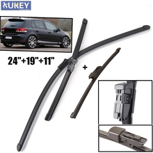 Xukey Windshield Windscreen Wiper Blades For VW GOLF 6 Hatchback 2008 2009 2010 2011 2012 Front Rear Window Wiper 2024 - buy cheap