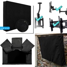 Outdoor TV Cover New Design with Bottom Cover BEST Quality Weatherproof Dust-proof Microfiber-Cloth TV Screen Protector Supplies 2024 - buy cheap