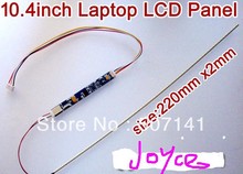 Frete grátis 10pcs 220mm kit faixa led luz de fundo brilho ajustável, atualização 10. laptop 4 polegadas lcd ccfl painel para luz de fundo led 2024 - compre barato