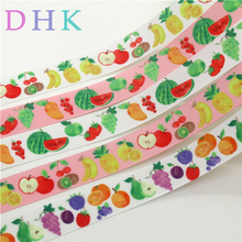 DHK 50yards Cat Car Plane Animals Printed Grosgrain Ribbon Accessory Material  Headwear Decoration Wholesale DIY Craft S1102 2024 - buy cheap