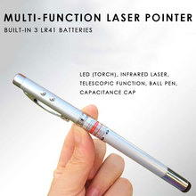 Pointer Pen Electronic 14.8cm Laser Multifunctional Office Notebook Students EBook Reader PC Portable Extensible Lamp Stylus 2024 - купить недорого